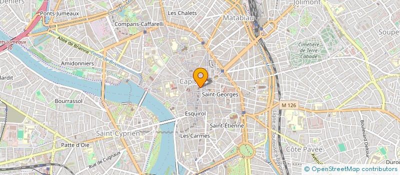 localisation de l'entreprise MONSIEUR FREDERICK DUPUIS  TOULOUSE