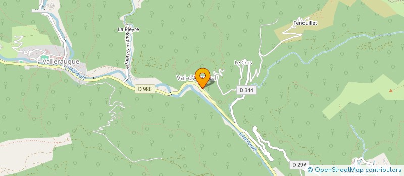 localisation de l'entreprise MONSIEUR FREDERICK HERTEL  VAL-D'AIGOUAL