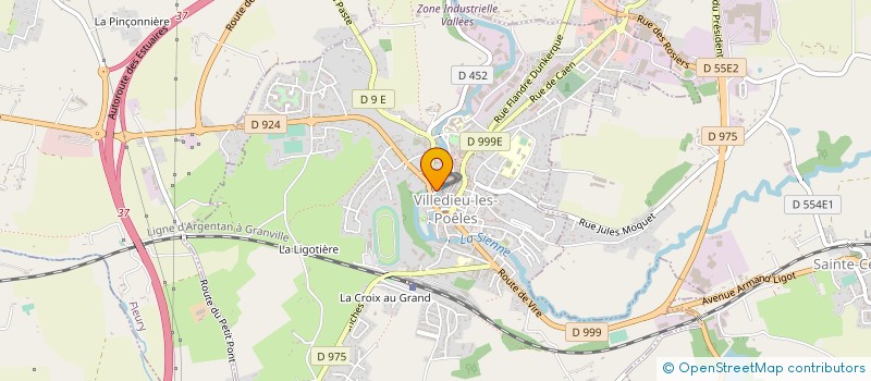 localisation de l'entreprise MONSIEUR FREDERICK HERVY  VILLEDIEU-LES-POELES-ROUFFIGNY