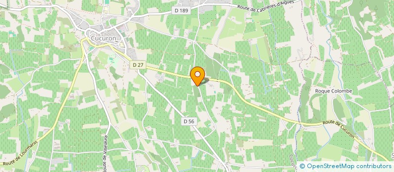 localisation de l'entreprise MONSIEUR FREDERICK JAGGER  CUCURON