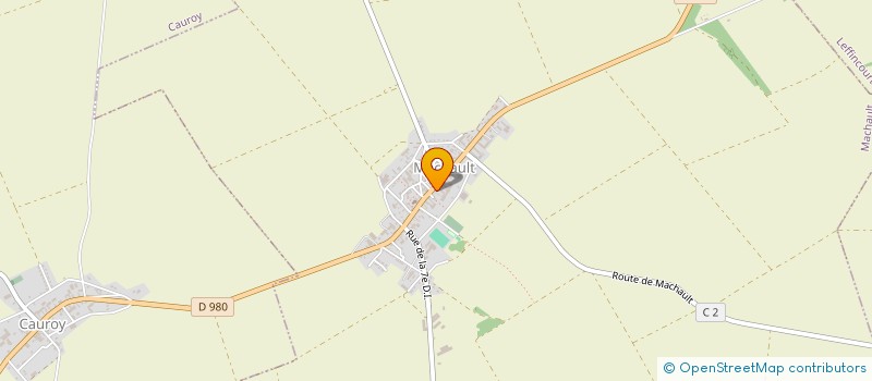 localisation de l'entreprise MONSIEUR FREDERICK JOSSERMOZ  MACHAULT