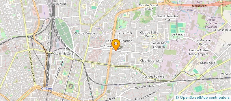 localisation de l'entreprise MONSIEUR FREDERICK LE MAIRE à ORLEANS