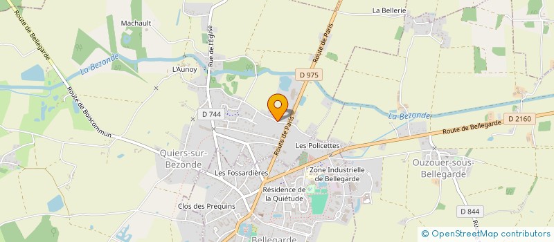 localisation de l'entreprise MONSIEUR FREDERICK LEBLANC  QUIERS-SUR-BEZONDE