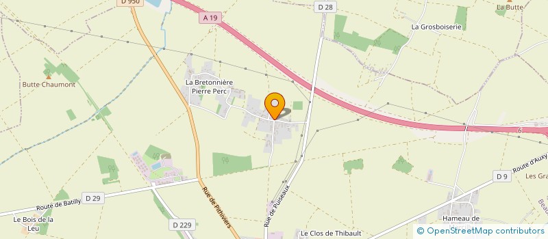 localisation de l'entreprise MONSIEUR FREDERICK LELONG à BEAUNE-LA-ROLANDE