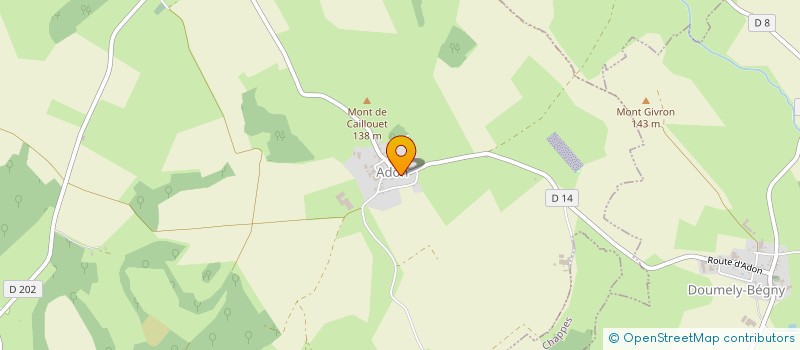 localisation de l'entreprise MONSIEUR FREDERICK LERICHE  CHAUMONT-PORCIEN