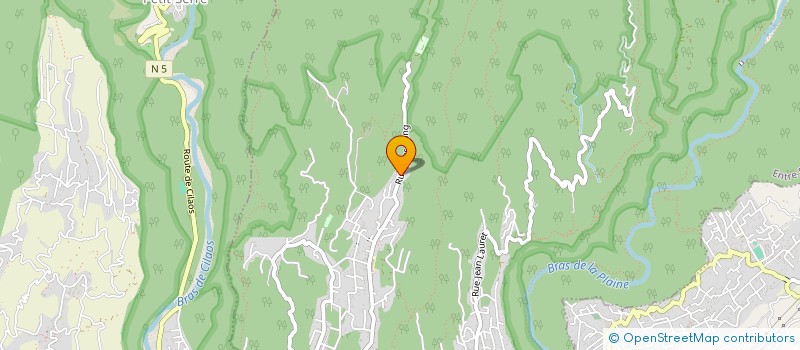 localisation de l'entreprise MONSIEUR FREDERICK LEVENEUR  ENTRE-DEUX