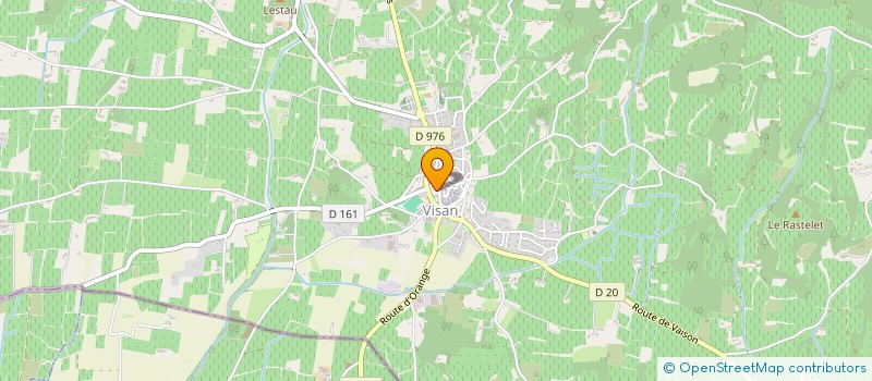 localisation de l'entreprise MONSIEUR FREDERICK LISCHY  VISAN