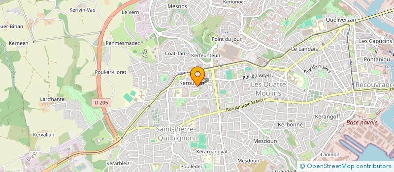 localisation de l'entreprise MONSIEUR FREDERICK LODJEAREM - NDILBE à BREST
