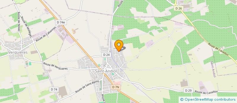 localisation de l'entreprise MONSIEUR FREDERICK PARDON  SAINT-ANDIOL