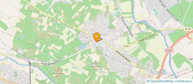 localisation de l'entreprise MONSIEUR FREDERICK QUASEVI  MARAUSSAN