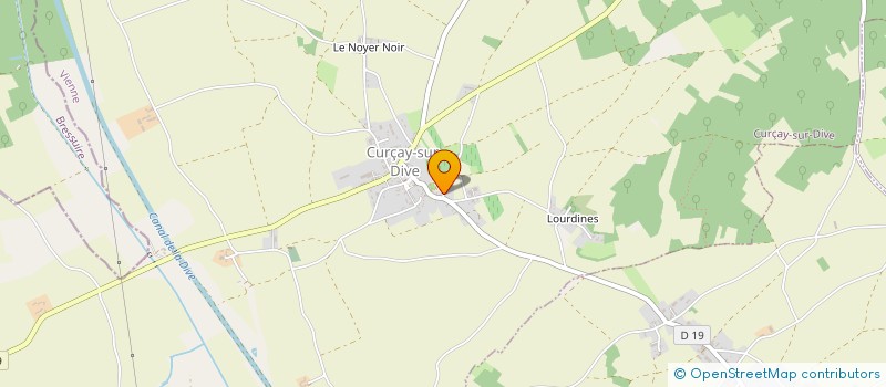 localisation de l'entreprise MONSIEUR FREDERICK RYMER  CURCAY-SUR-DIVE