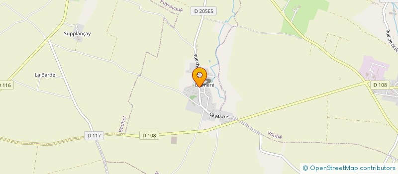 localisation de l'entreprise MONSIEUR FREDERICK SOBREVILLA  PUYRAVAULT