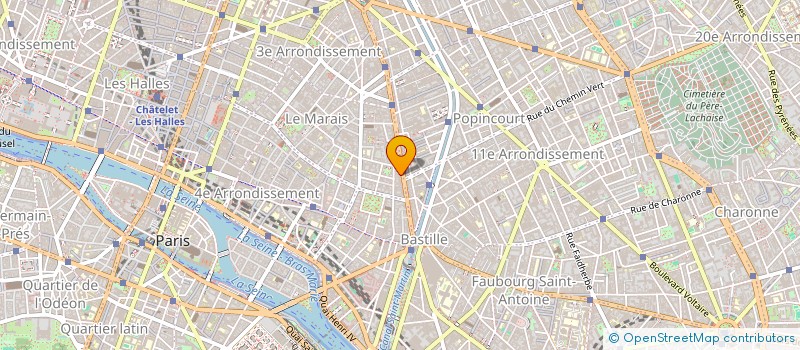 localisation de l'entreprise MONSIEUR FREDERICK VIEILLE  PARIS