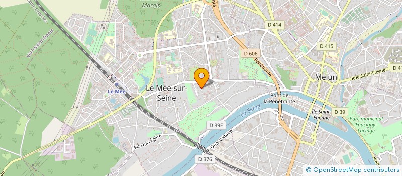 localisation de l'entreprise MONSIEUR FREDERICK WATTEAU  LE MEE-SUR-SEINE