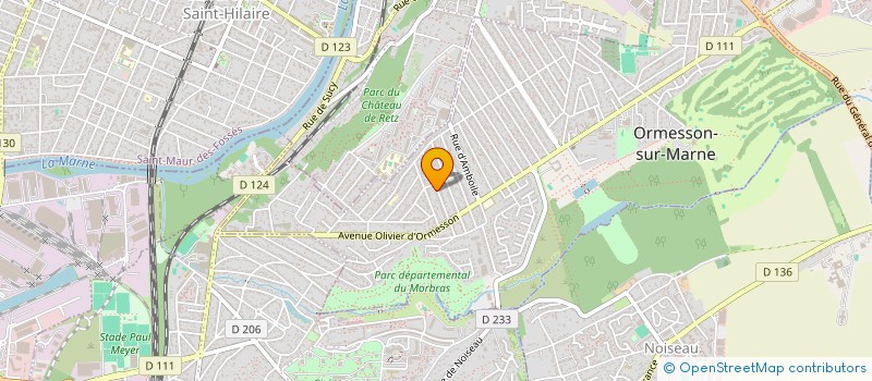 localisation de l'entreprise MONSIEUR FREDERICO CARREIRA MIGUEL  ORMESSON-SUR-MARNE