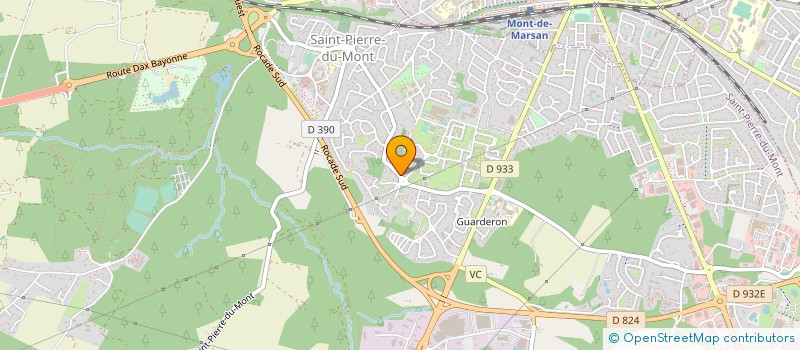 localisation de l'entreprise MONSIEUR FREDERICO DA COSTA  HAUT-MAUCO