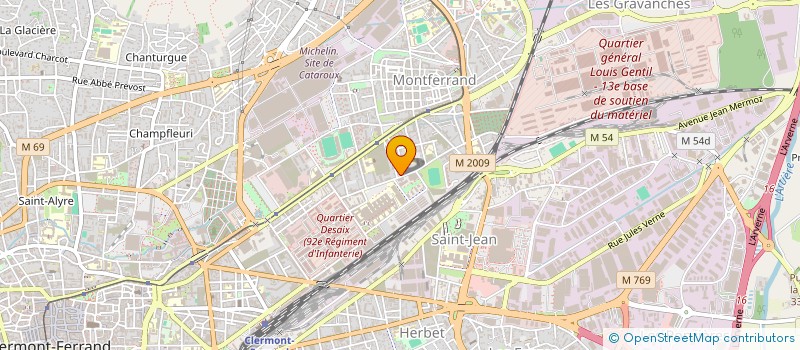 localisation de l'entreprise MONSIEUR FREDERICO DE GESUALDIS  CLERMONT-FERRAND