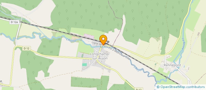 localisation de l'entreprise MONSIEUR FREDERICO DIAS  LONGCHAMP-SUR-AUJON