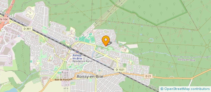 localisation de l'entreprise MONSIEUR FREDERICO DO VALE  ROISSY-EN-BRIE