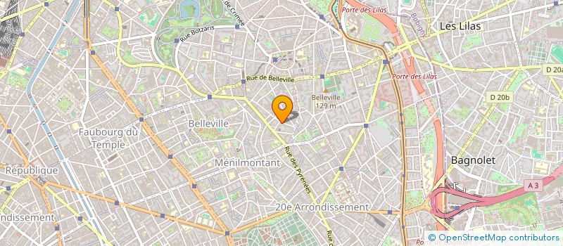 localisation de l'entreprise MONSIEUR FREDERICO DUARTE GOMES SILVA  PARIS