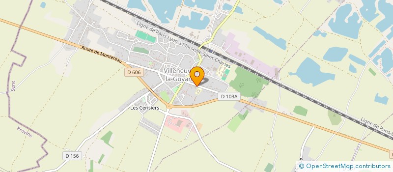 localisation de l'entreprise MONSIEUR FREDERICO FRAN'A GUIMARAES  VILLENEUVE-LA-GUYARD