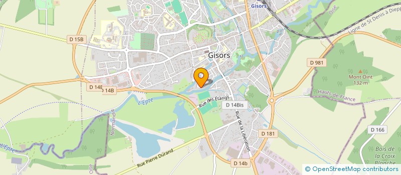 localisation de l'entreprise MONSIEUR FREDERICO PIRES MARCELINO à GISORS