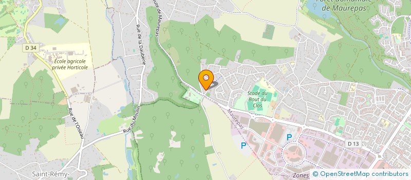 localisation de l'entreprise MONSIEUR FREDERICO SABA  MAUREPAS