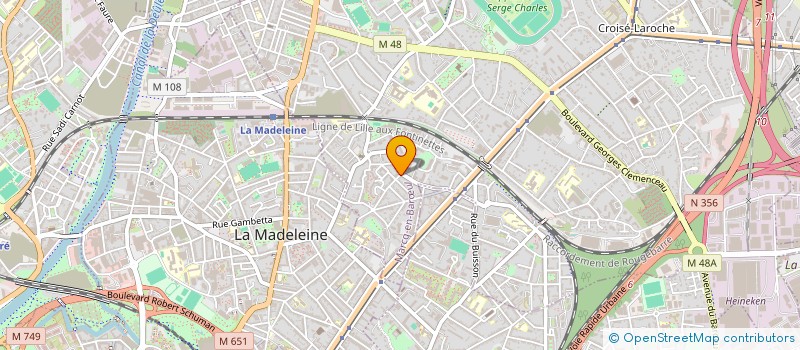 localisation de l'entreprise MONSIEUR FREDERIK BLAZEWICZ DIT GOLUB à MARCQ-EN-BARŒUL