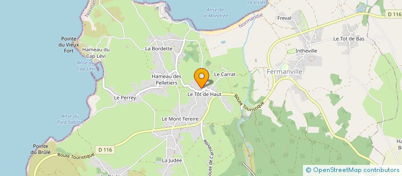 localisation de l'entreprise MONSIEUR FREDERIK CHEVALLIER à FERMANVILLE
