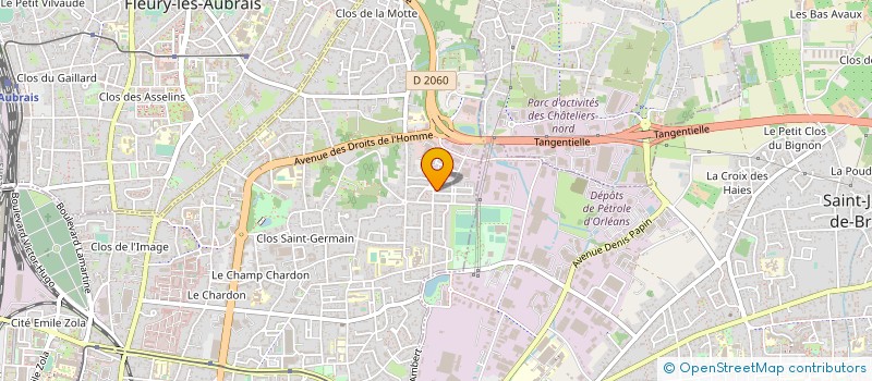 localisation de l'entreprise MONSIEUR FREDERIK COUTELLIER à ORLEANS