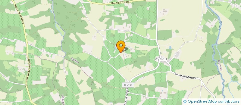 localisation de l'entreprise MONSIEUR FREDERIK DIJSSELBLOEM  AYZIEU