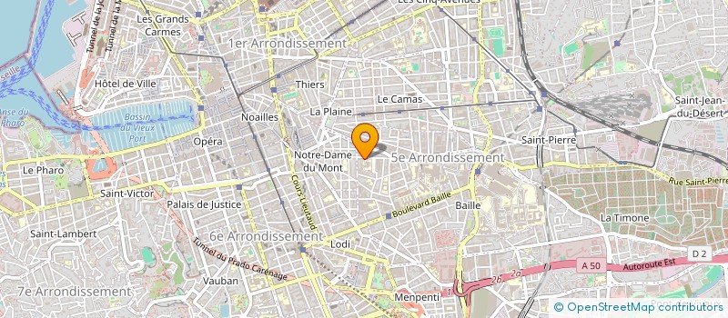 localisation de l'entreprise MONSIEUR FREDERIK EYCHENIE à MARSEILLE