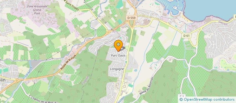 localisation de l'entreprise MONSIEUR FREDERIK FAYE  GASSIN