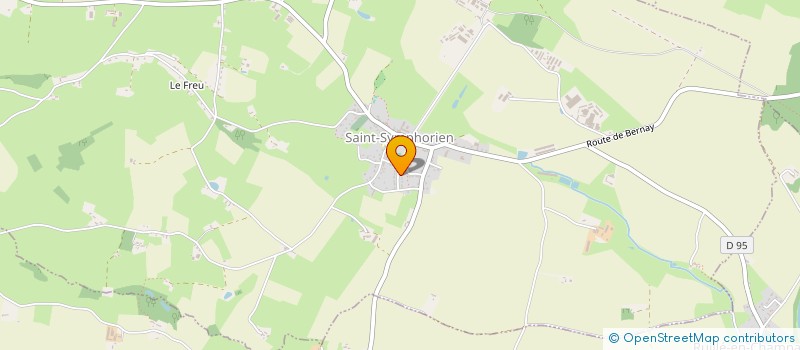 localisation de l'entreprise MONSIEUR FREDERIK GRAFFIN  SAINT-SYMPHORIEN