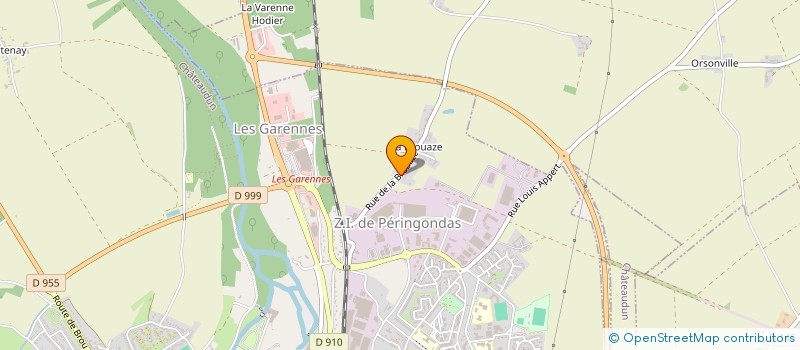 localisation de l'entreprise MONSIEUR FREDERIK GREMY à CHATEAUDUN