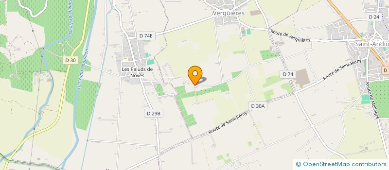 localisation de l'entreprise MONSIEUR FREDERIK HASLE  VERQUIERES