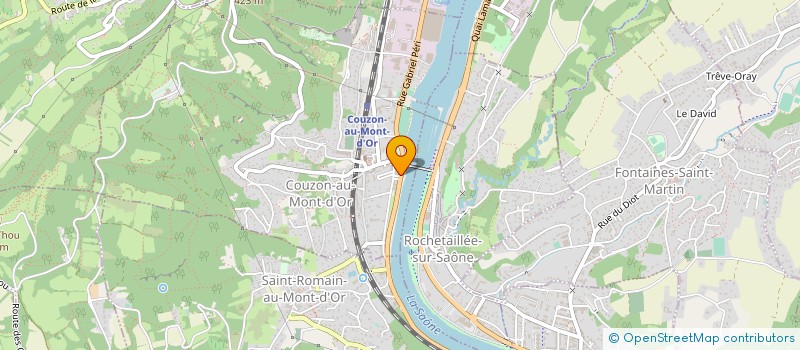 localisation de l'entreprise MONSIEUR FREDERIK MARECHAL  COUZON-AU-MONT-D'OR