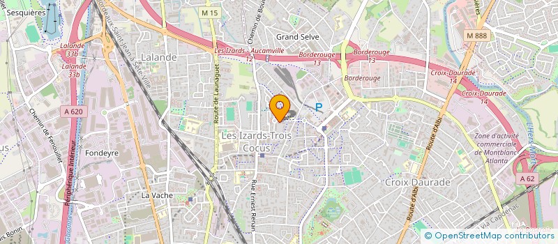 localisation de l'entreprise MONSIEUR FREDERIK MONTEYNE  TOULOUSE