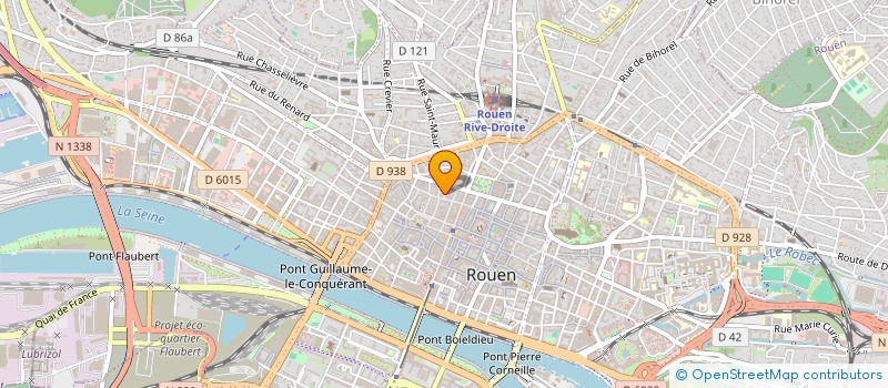 localisation de l'entreprise MONSIEUR FREDERIK MOUGEL  ROUEN