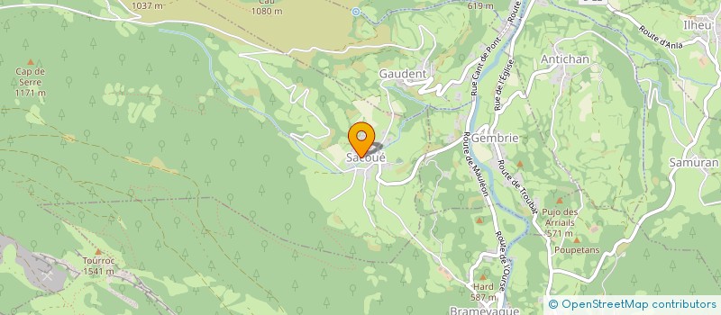 localisation de l'entreprise MONSIEUR FREDERIK OSTER  SACOUE