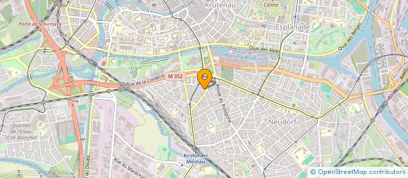 localisation de l'entreprise MONSIEUR FREDERIK RITZE à STRASBOURG