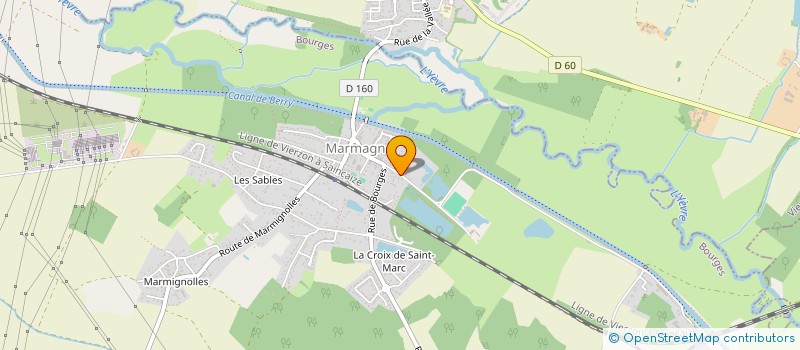 localisation de l'entreprise MONSIEUR FREDERIK SOULARUE  MARMAGNE