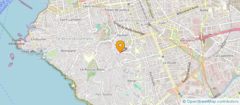 localisation de l'entreprise MONSIEUR FREDERIK TARGHETTA à MARSEILLE