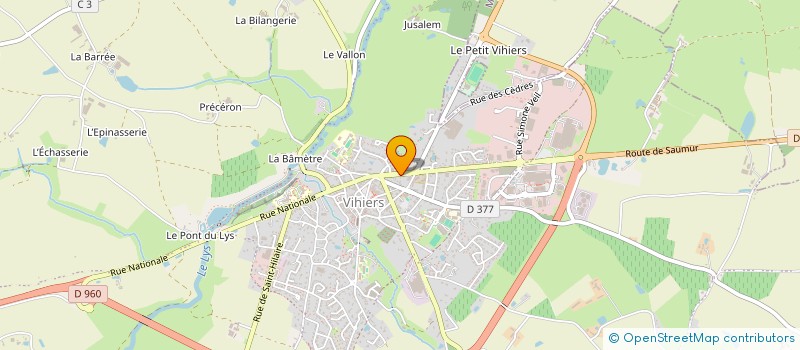 localisation de l'entreprise MONSIEUR FREDERIK VAN DER VYVER à LYS-HAUT-LAYON