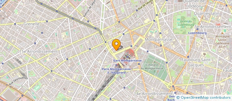 localisation de l'entreprise MONSIEUR FREDERIK VUILLE FREDERIK  PARIS