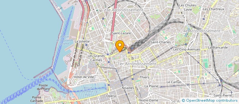 localisation de l'entreprise MONSIEUR FREDERIQUE FORTES à MARSEILLE