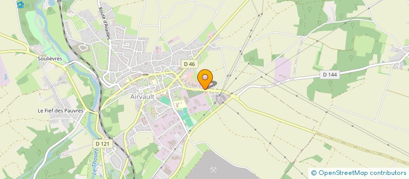 localisation de l'entreprise MONSIEUR FREDERIQUE GREGOIRE  AIRVAULT