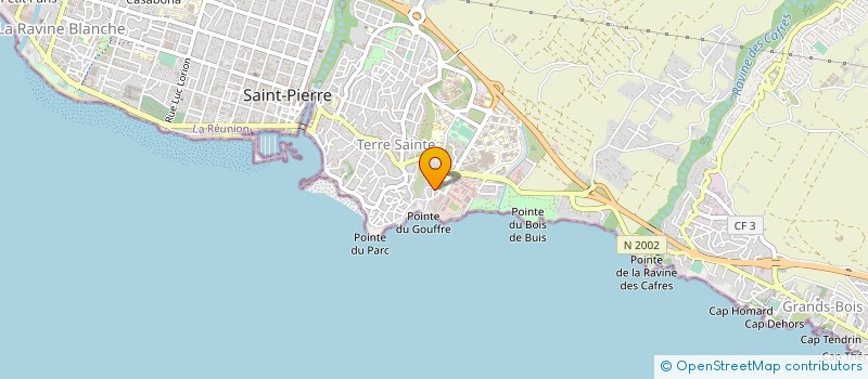 localisation de l'entreprise MONSIEUR FREDERIQUE LAMOUREUX à SAINT-PIERRE