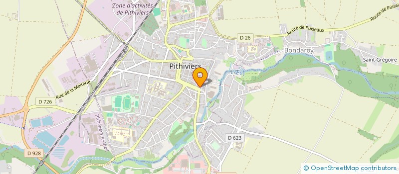 localisation de l'entreprise MONSIEUR FREDERIQUE LYON à PITHIVIERS