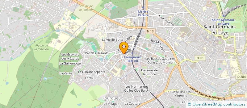 localisation de l'entreprise MONSIEUR FREDERIQUE OUDOMVILAY à SAINT-GERMAIN-EN-LAYE